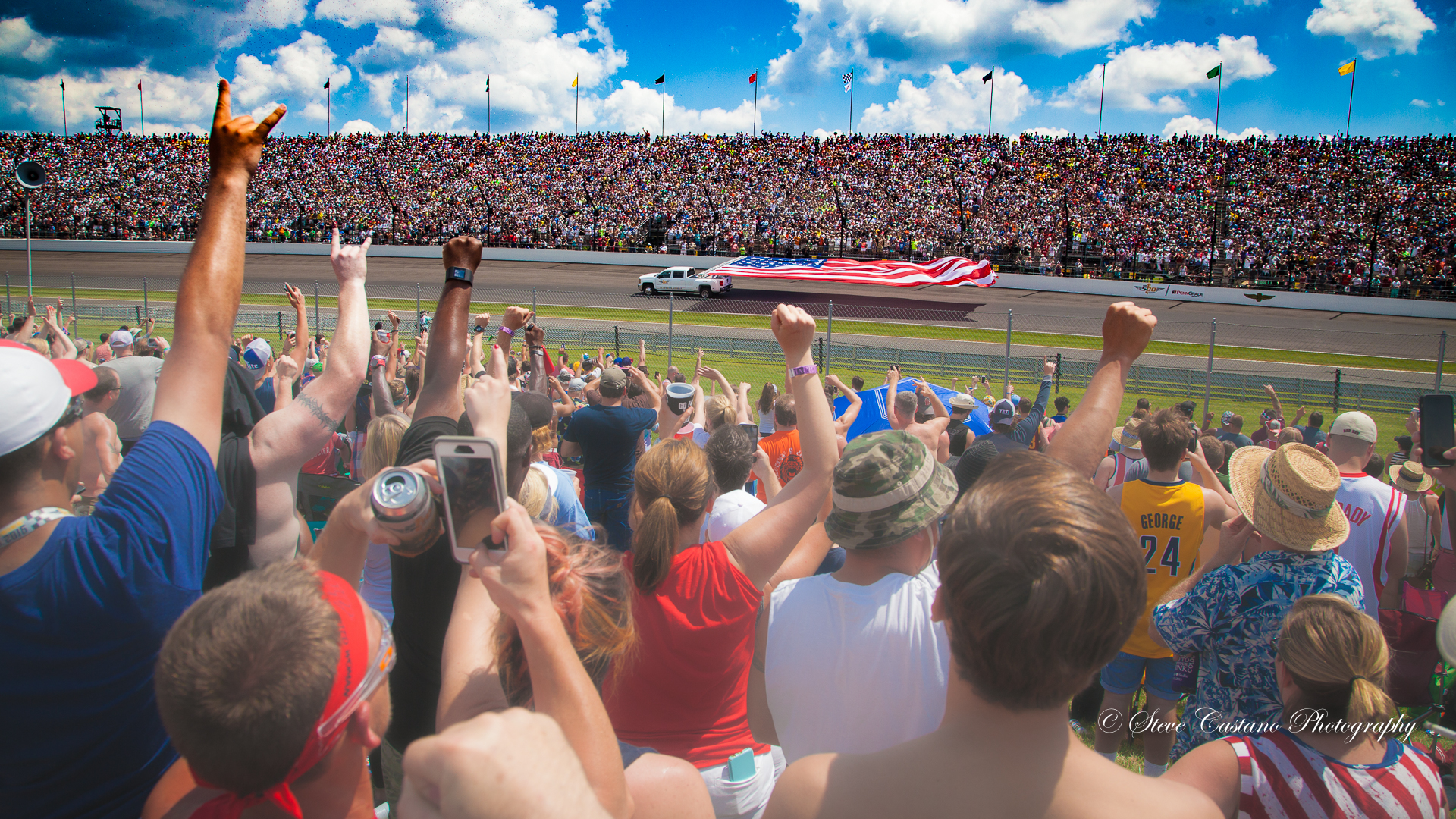 Indy500 BIG FLAG